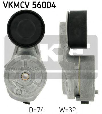 Imagine rola intinzator,curea transmisie SKF VKMCV 56004
