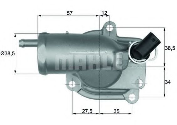 Imagine termostat,lichid racire BEHR TH 10 87