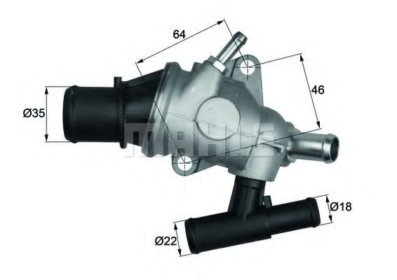 Imagine termostat,lichid racire BEHR TH 29 88