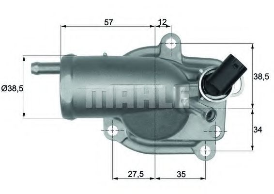 Imagine termostat,lichid racire BEHR TH 9 87