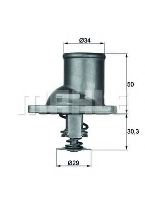 Imagine termostat,lichid racire BEHR TI 1 92