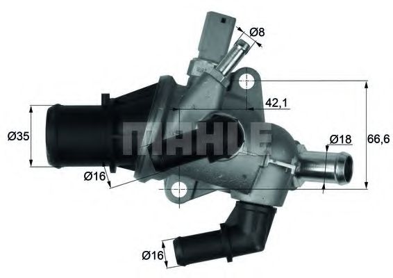 Imagine termostat,lichid racire BEHR TI 158 83