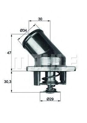 Imagine termostat,lichid racire BEHR TI 3 87