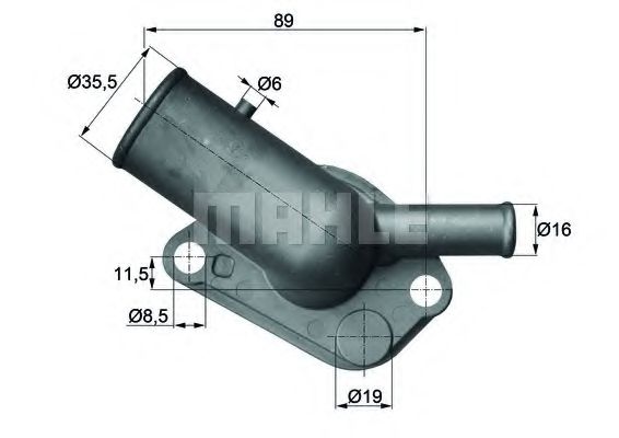 Imagine termostat,lichid racire BEHR TI 64 87D