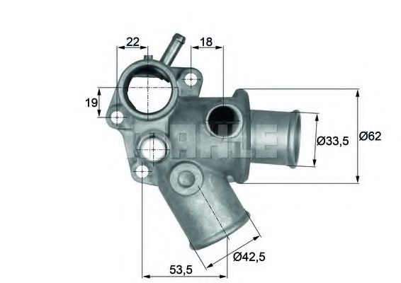 Imagine termostat,lichid racire BEHR TI 66 82D