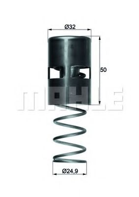 Imagine termostat,racire ulei BEHR TO 2 83