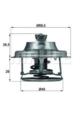 Imagine termostat,lichid racire BEHR TX 102 82D