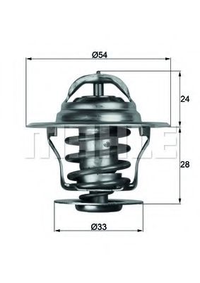 Imagine termostat,lichid racire BEHR TX 11 87D