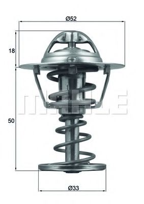 Imagine termostat,lichid racire BEHR TX 126 82D