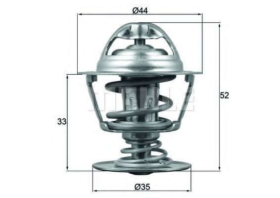 Imagine termostat,lichid racire BEHR TX 173 88D