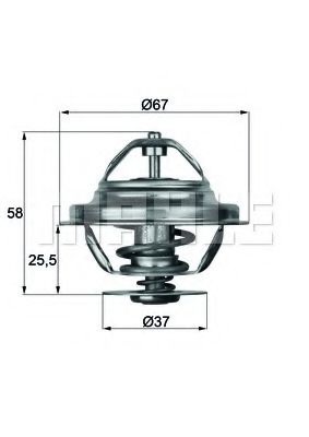 Imagine termostat,lichid racire BEHR TX 20 71D