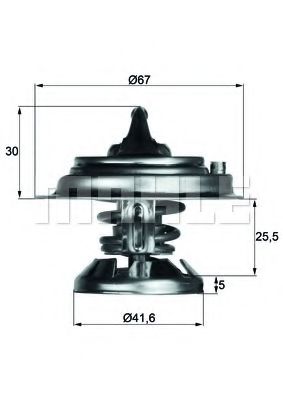 Imagine termostat,lichid racire BEHR TX 29 75D