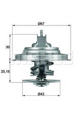 Imagine termostat,lichid racire BEHR TX 31 92D