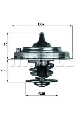 Imagine termostat,lichid racire BEHR TX 34 82D