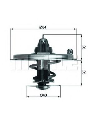 Imagine termostat,lichid racire BEHR TX 36 80D