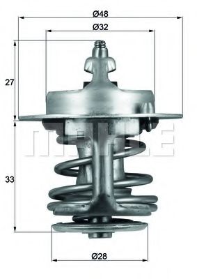 Imagine termostat,lichid racire BEHR TX 63 88