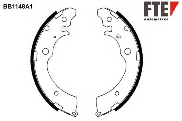 Imagine Set saboti frana FTE BB1148A1