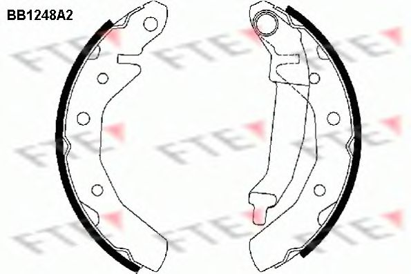 Imagine Set saboti frana FTE BB1248A2