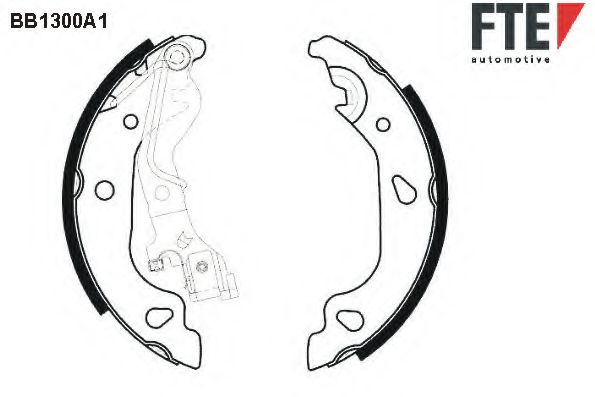 Imagine Set saboti frana FTE BB1300A1