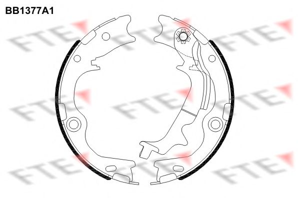 Imagine Set saboti frana, frana de mana FTE BB1377A1