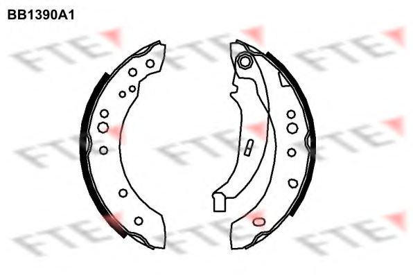 Imagine Set saboti frana FTE BB1390A1