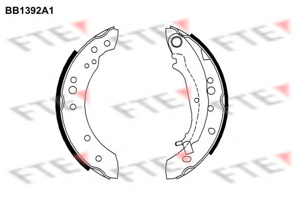 Imagine Set saboti frana FTE BB1392A1