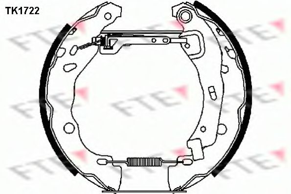 Imagine Set saboti frana FTE TK1722