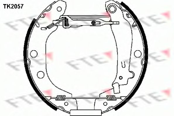 Imagine Set saboti frana FTE TK2057