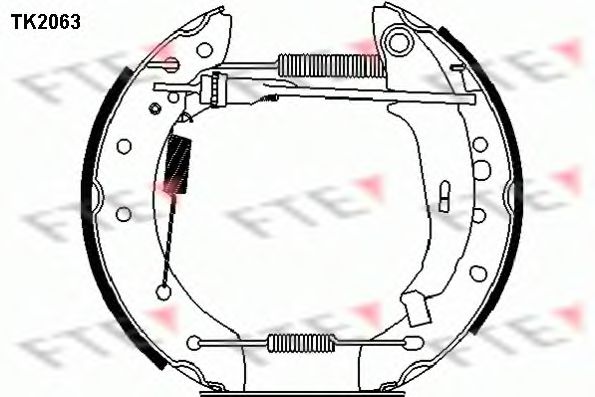 Imagine Set saboti frana FTE TK2063