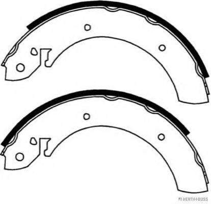 Imagine Set saboti frana HERTH+BUSS JAKOPARTS J3501064