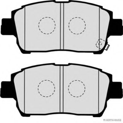 Imagine set placute frana,frana disc HERTH+BUSS JAKOPARTS J3602088