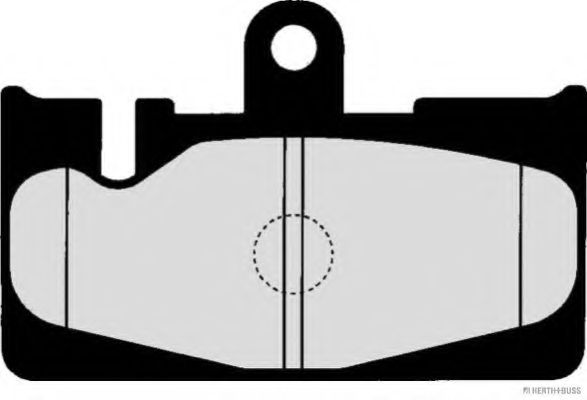 Imagine set placute frana,frana disc HERTH+BUSS JAKOPARTS J3612029