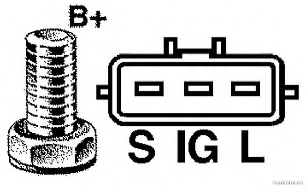 Imagine Generator / Alternator HERTH+BUSS JAKOPARTS J5110529