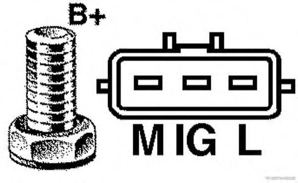 Imagine Generator / Alternator HERTH+BUSS JAKOPARTS J5112106