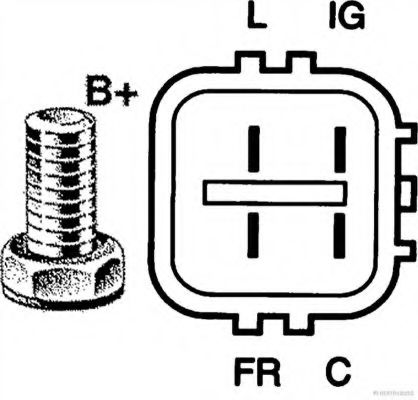 Imagine Generator / Alternator HERTH+BUSS JAKOPARTS J5114038