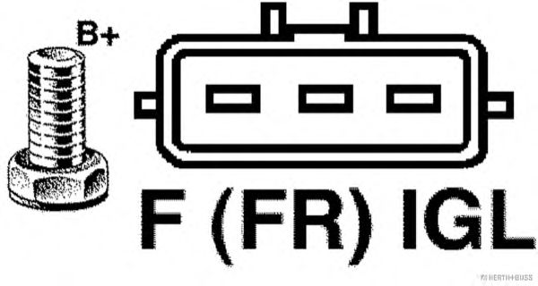 Imagine Generator / Alternator HERTH+BUSS JAKOPARTS J5114045