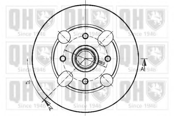 Imagine Disc frana QUINTON HAZELL BDC1034