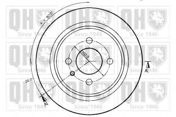 Imagine Disc frana QUINTON HAZELL BDC3288