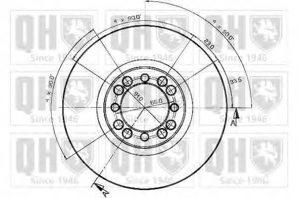 Imagine Disc frana QUINTON HAZELL BDC3330