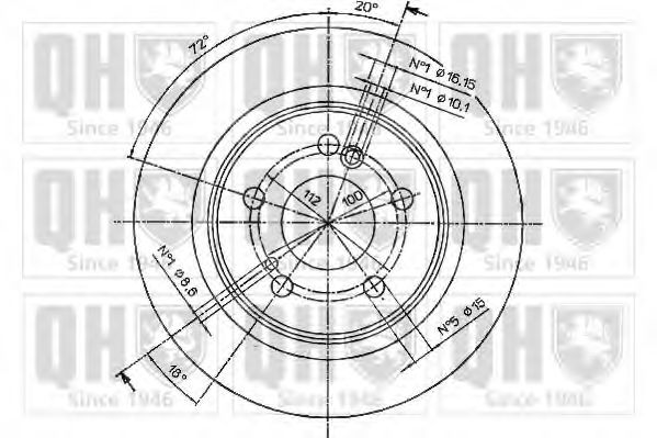 Imagine Disc frana QUINTON HAZELL BDC3422