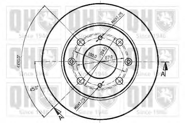 Imagine Disc frana QUINTON HAZELL BDC3524