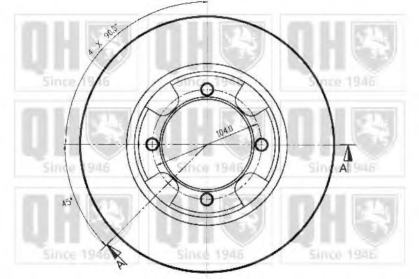 Imagine Disc frana QUINTON HAZELL BDC3533