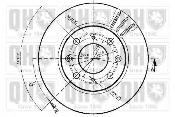 Imagine Disc frana QUINTON HAZELL BDC3572