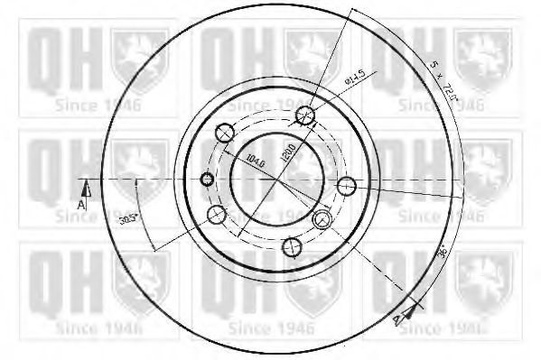 Imagine Disc frana QUINTON HAZELL BDC3639