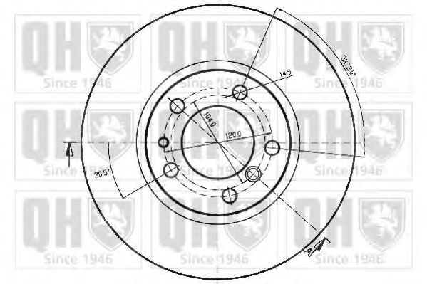 Imagine Disc frana QUINTON HAZELL BDC3645