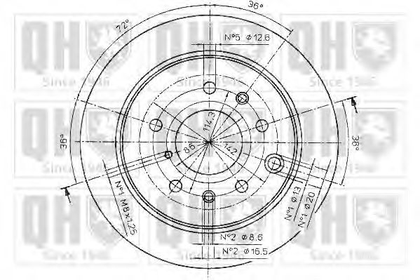 Imagine Disc frana QUINTON HAZELL BDC3661