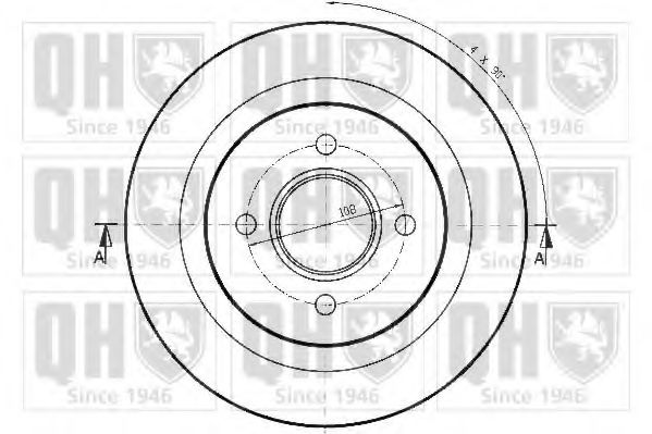 Imagine Disc frana QUINTON HAZELL BDC3807