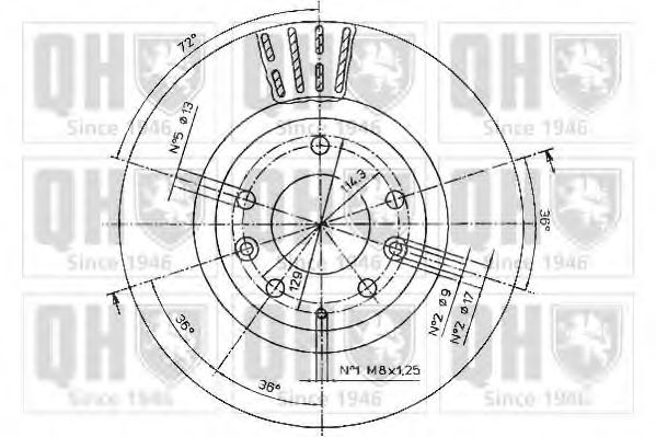 Imagine Disc frana QUINTON HAZELL BDC5054