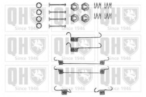 Imagine Set accesorii, sabot de frana QUINTON HAZELL BFK261