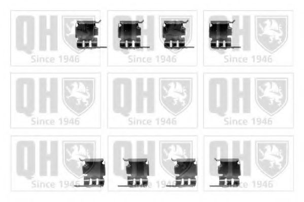 Imagine Set accesorii, placute frana QUINTON HAZELL BFK913